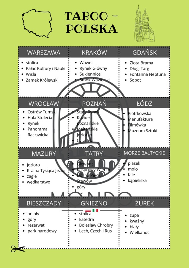 TABOO O POLSCE – Odkrywaj Polskę słowo po słowie!