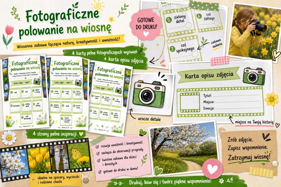 Fotograficzne polowanie na wiosnę