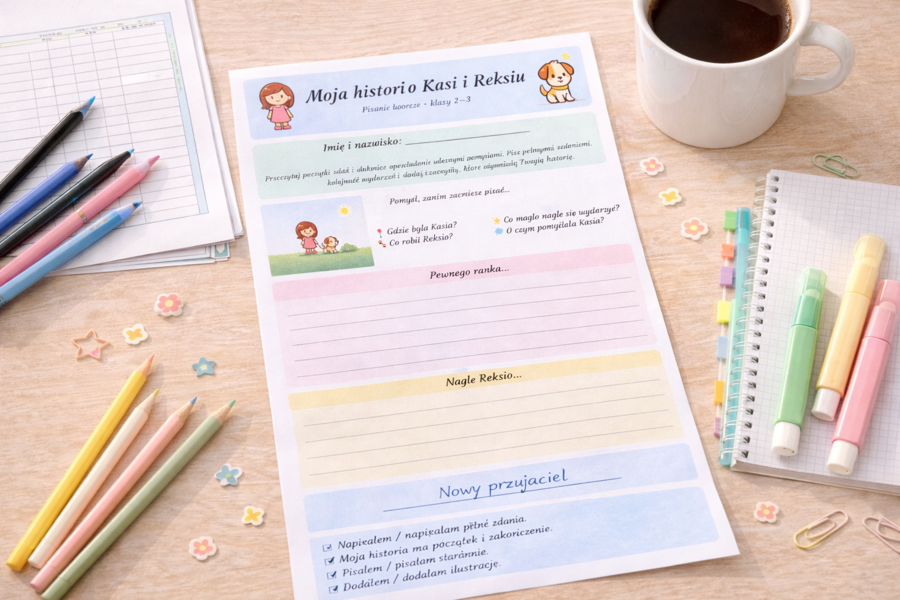 Moja historia o Kasi i Reksiu