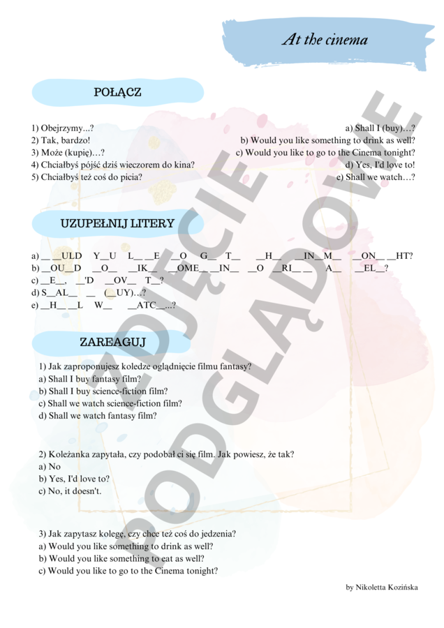 Brainy 7 unit 1 - karty pracy