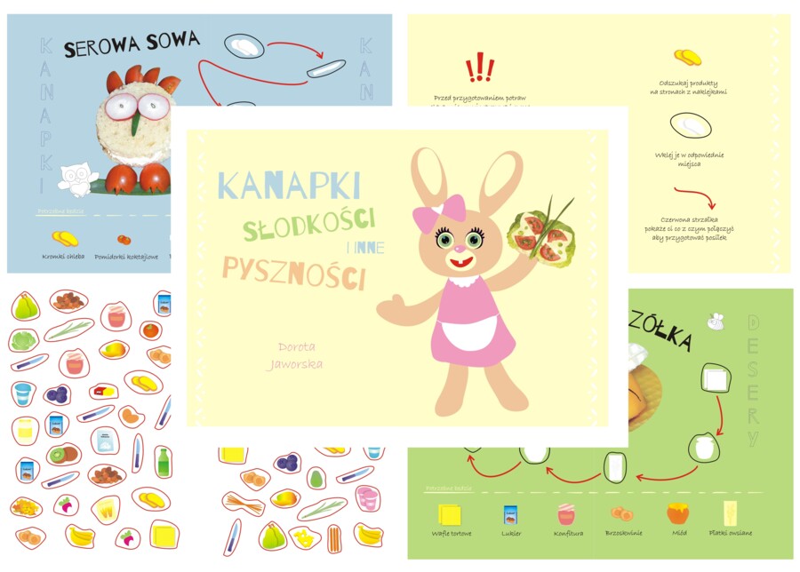 Przedszkole. Kanapki, słodkości i inne pyszności. Książka kucharska dla najmłodszych.