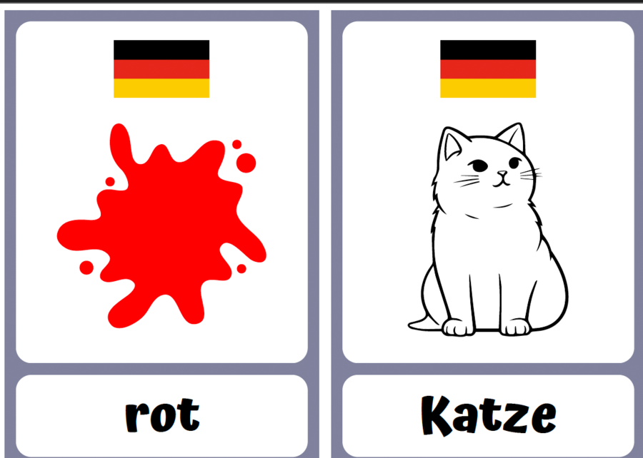 DZIEŃ JĘZYKÓW OBCYCH, EUROPEJSKI DZIEŃ JĘZYKÓW, GRA/BINGO/FLASHCARDS