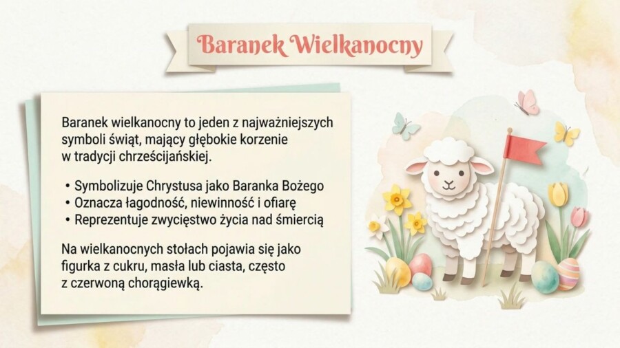 Wielkanoc - Polskie tradycje (gazetka szkolna / prezentacja, 19 plansz)