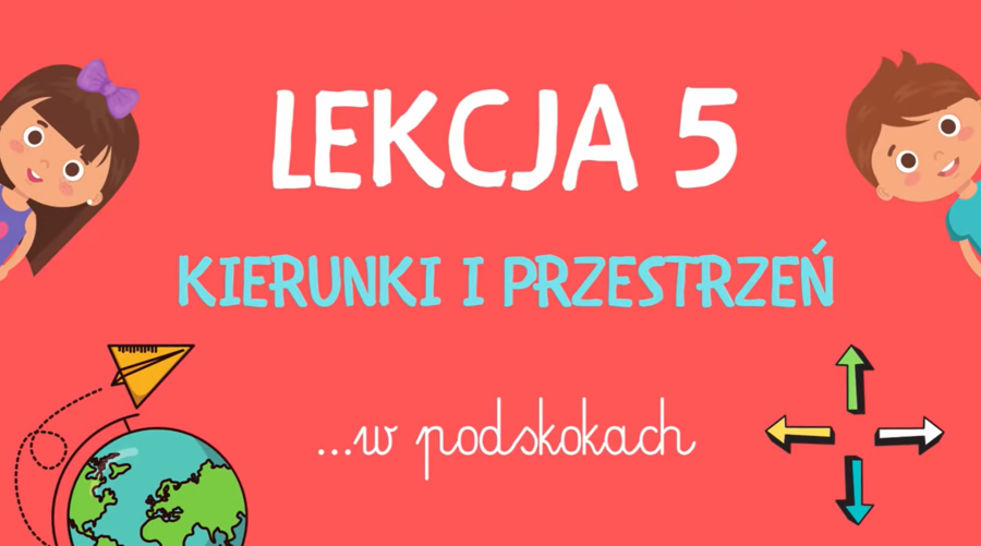 Lekcja 5 - Kierunki i przestrzeń W PODSKOKACH | RYTMIKA DLA DZIECI