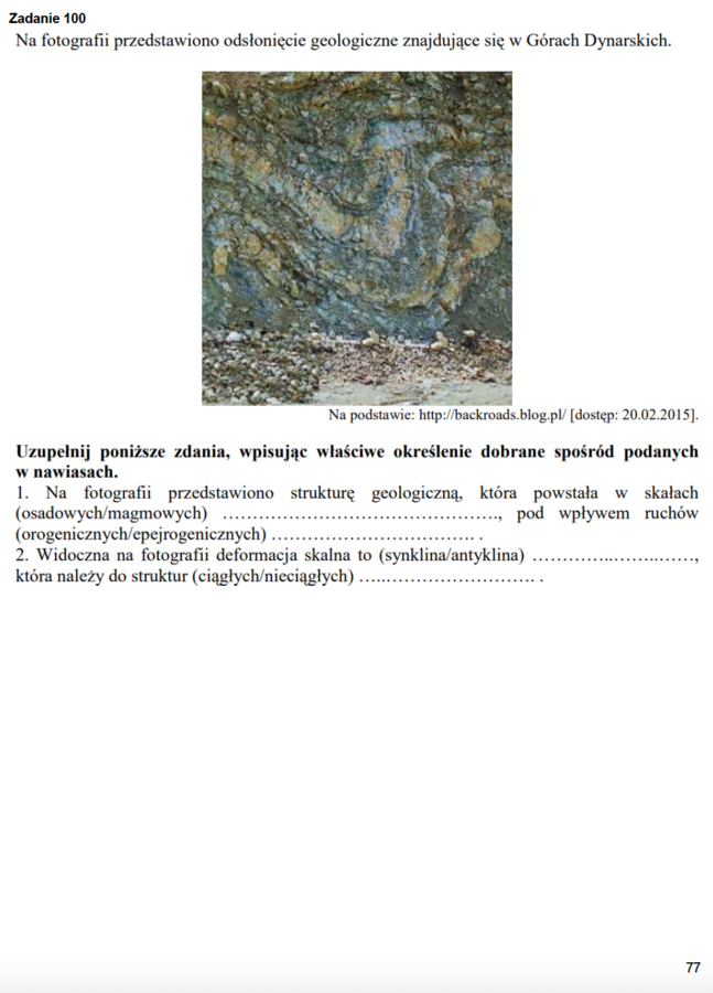 Zadania maturalne z geografii – Listosfera