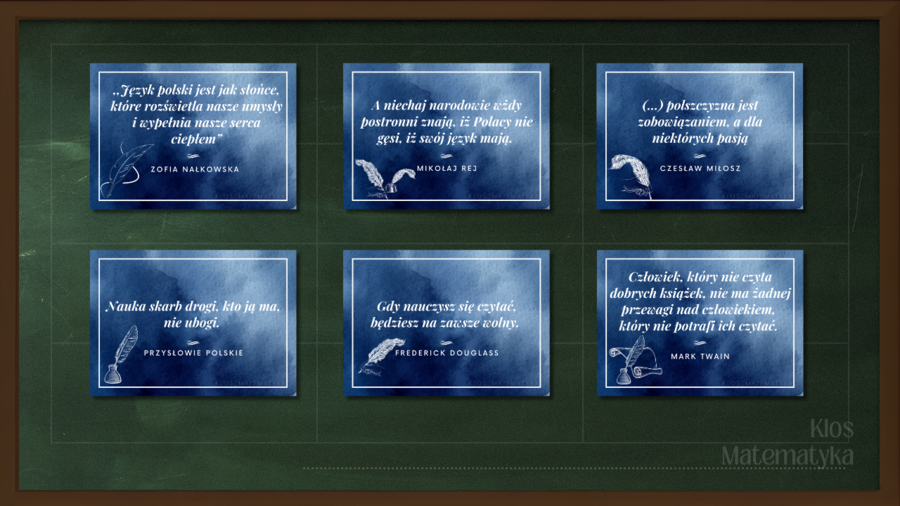 Cytaty Język Polski