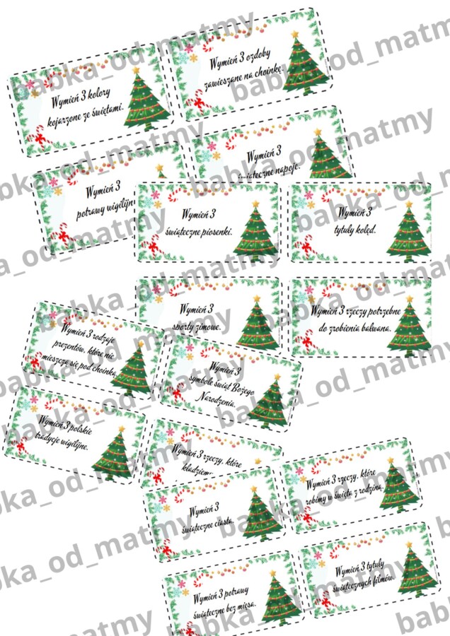 5 sekund świąteczno - zimowe NOWOŚĆ 2024!