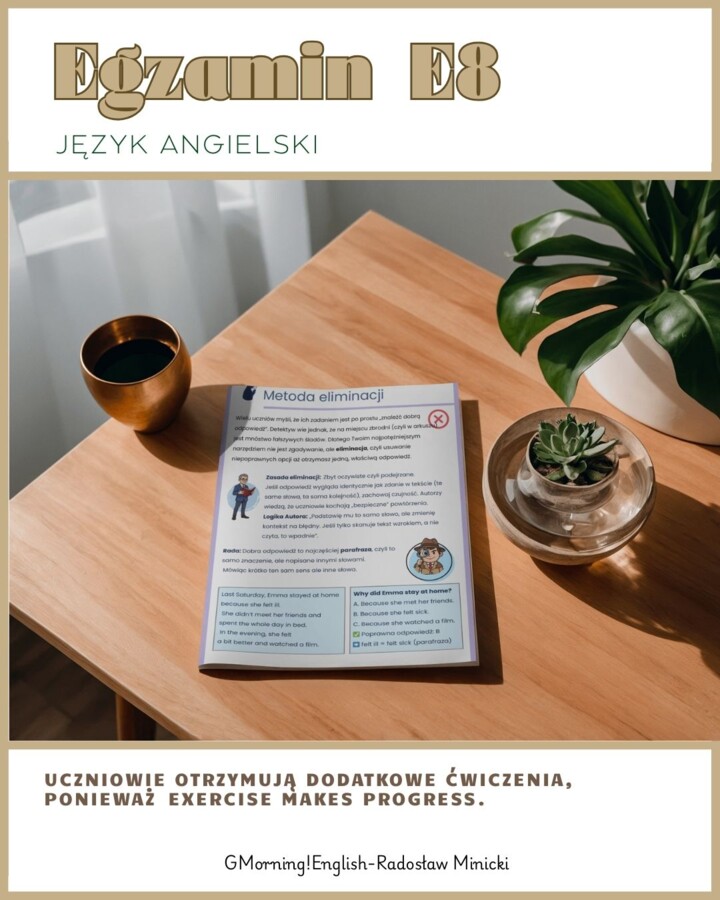 Hack your exam -zhakuj egzamin 8 klasisty