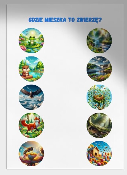 Karty pracy do nauki o ekologii. Kolorowanki. Labirynty. Połącz kropki.