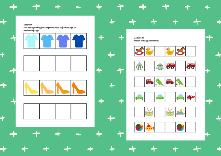 SZEREGI, SEKWENCJE, KATEGORYZACJE