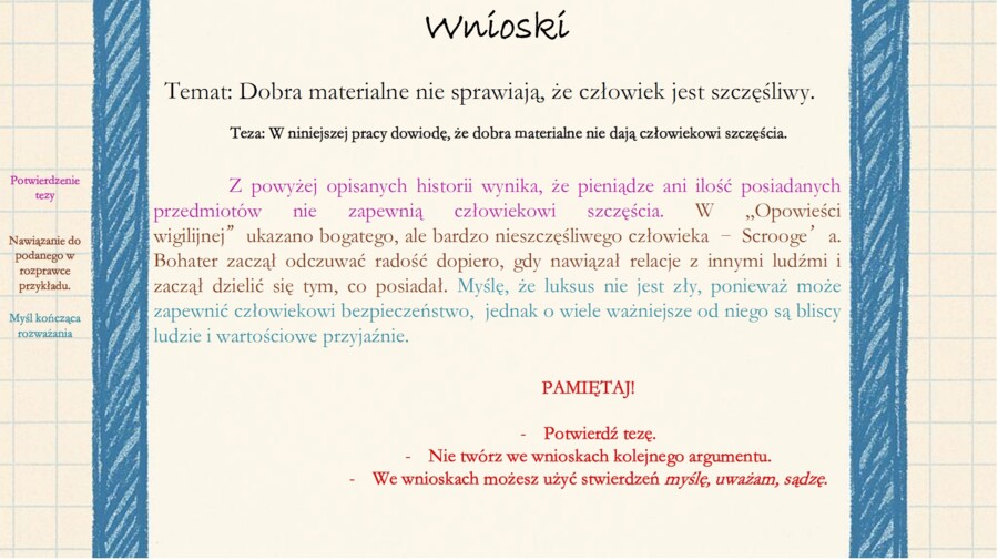 Prosto o rozprawce - wklejki