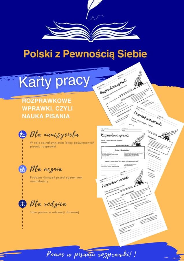 Rozprawkowe wprawki, czyli nauka pisania