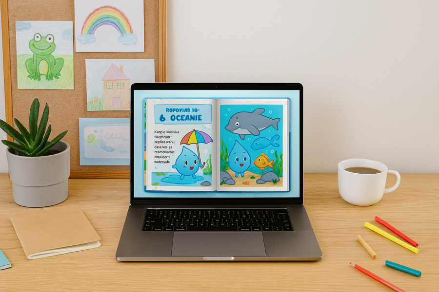 Książeczka „Przygody Kropli”