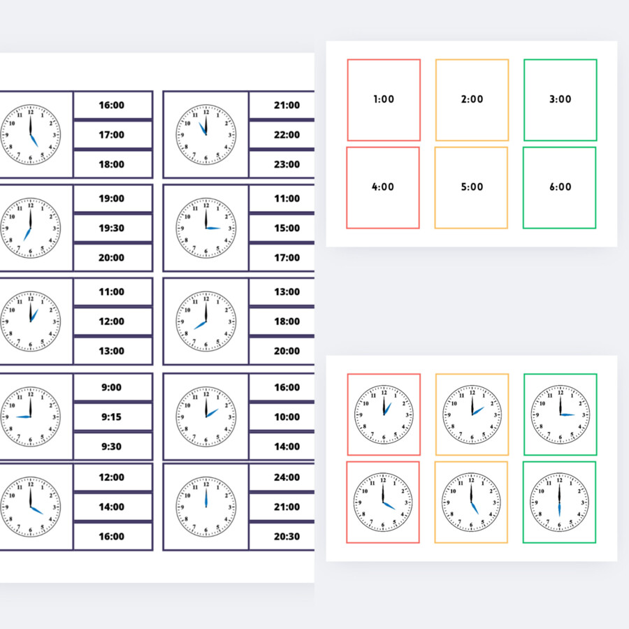 Zegar - nauka godzin⏰
