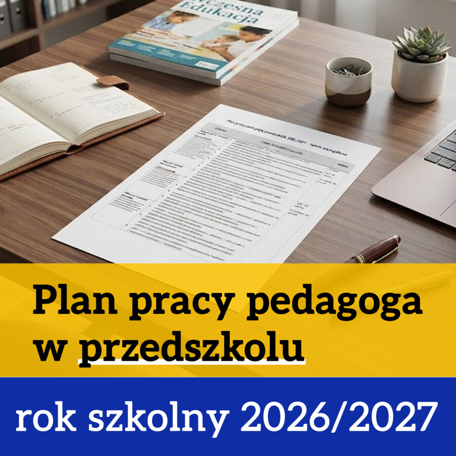 Plan pracy pedagoga przedszkola na rok szkolny 2026/2027