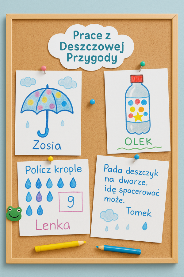 Deszczowa Przygoda w Przedszkolu