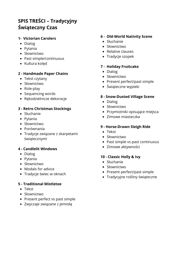 🎄📜 Old School Christmas. Angielski - gotowe lekcje