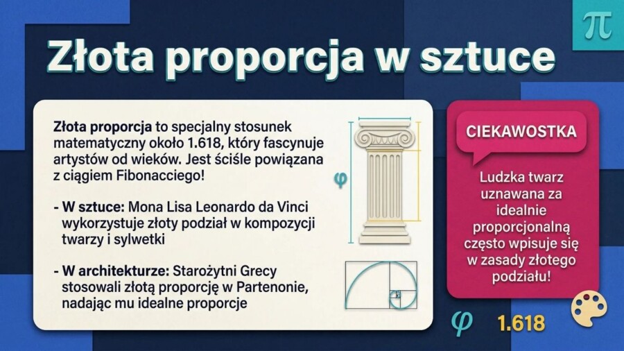 Dzień Matematyki - gazetka szkolna / prezentacja, 20 plansz