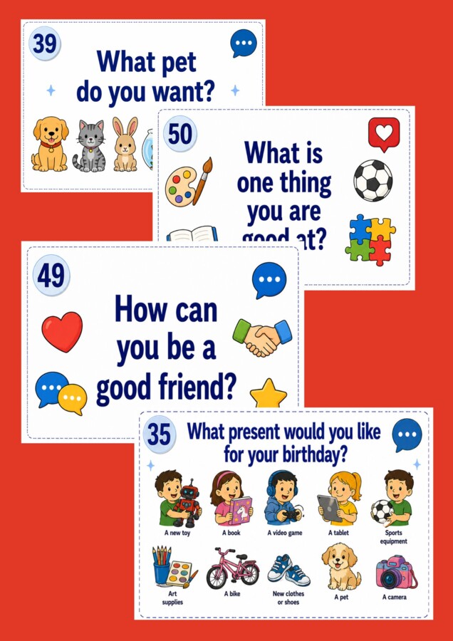 Icebreaker Questions – 50 pytań na przełamanie lodów | Klasy 1–3
