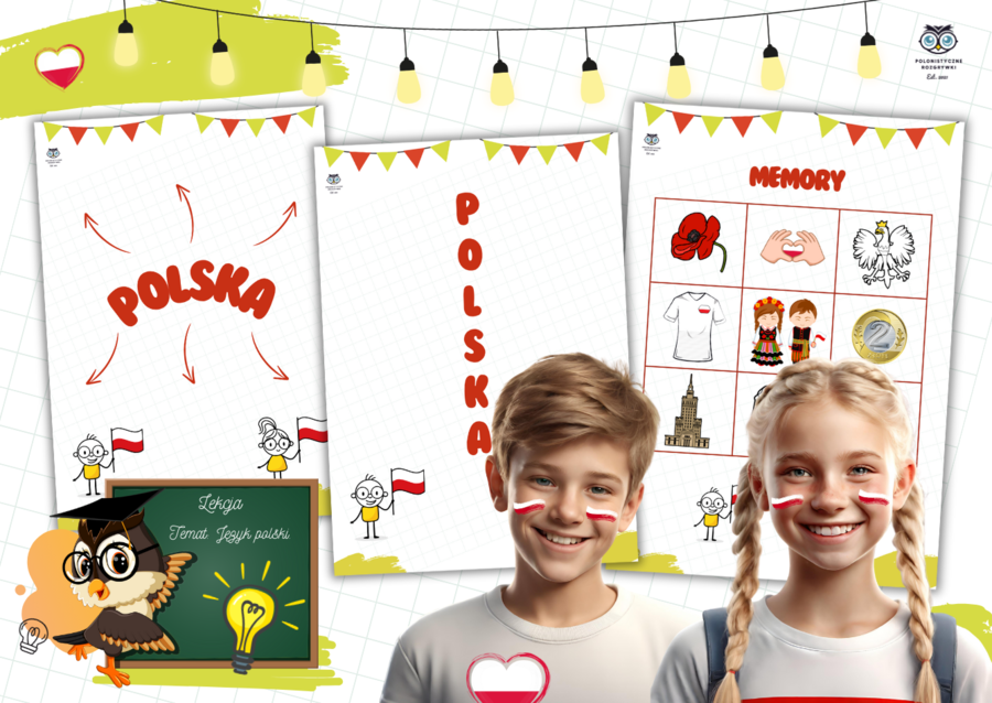 Polskie święta narodowe. Burza mózgów. Odwrócona krzyżówka. Memory. Polska. Konstytucja 3 maja. Święto Niepodległości