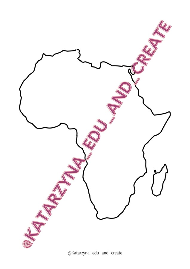 Mapy konturowe - kontynenty