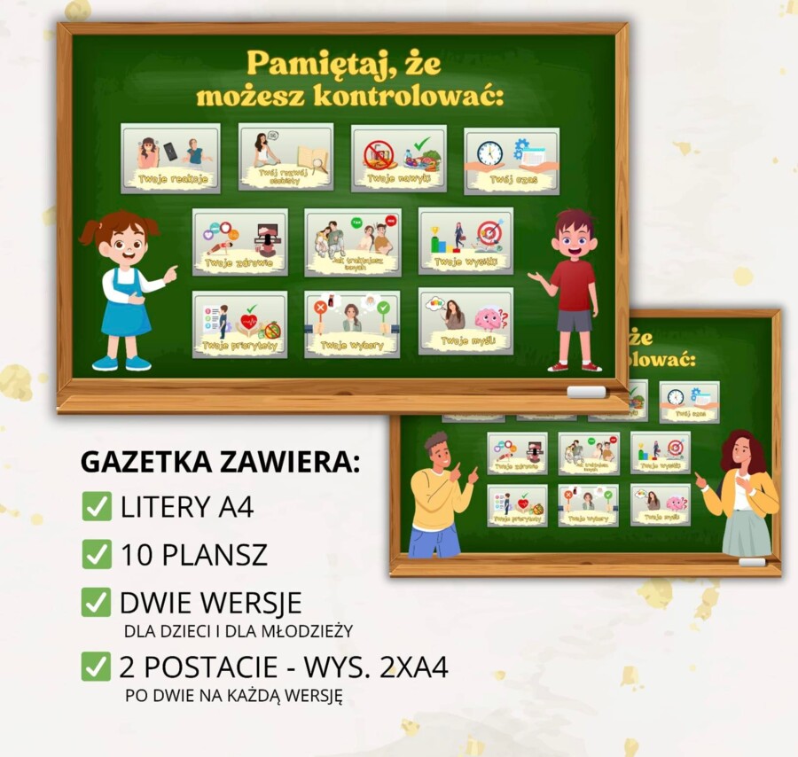 Gazetka szkolna - CO MOŻESZ KONTROLOWAĆ?