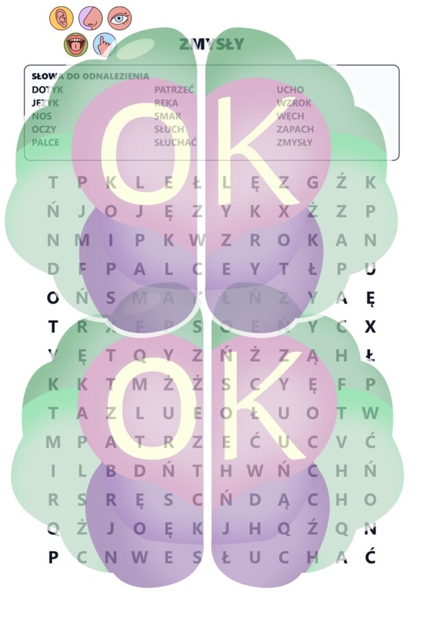 🧩 Wykreślanki tematyczne – język polski | Część 1 (34 strony)