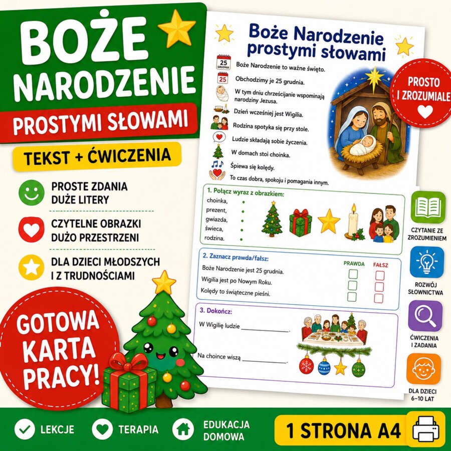 Boże Narodzenie prostymi słowami
