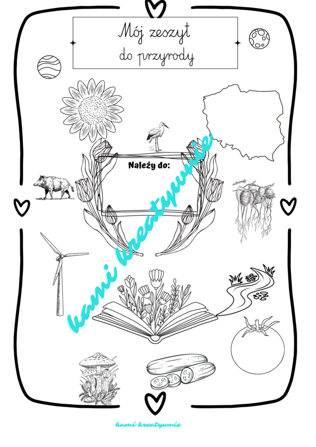 Lapbook, zeszyt- przyroda