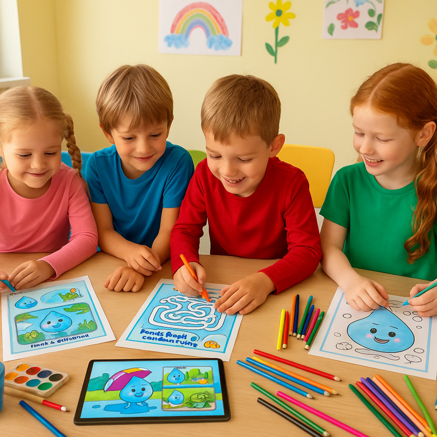 Książeczka „Przygody Kropli”