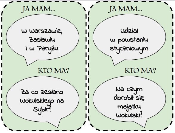 "Lalka" "Ja mam..." "Kto ma?"