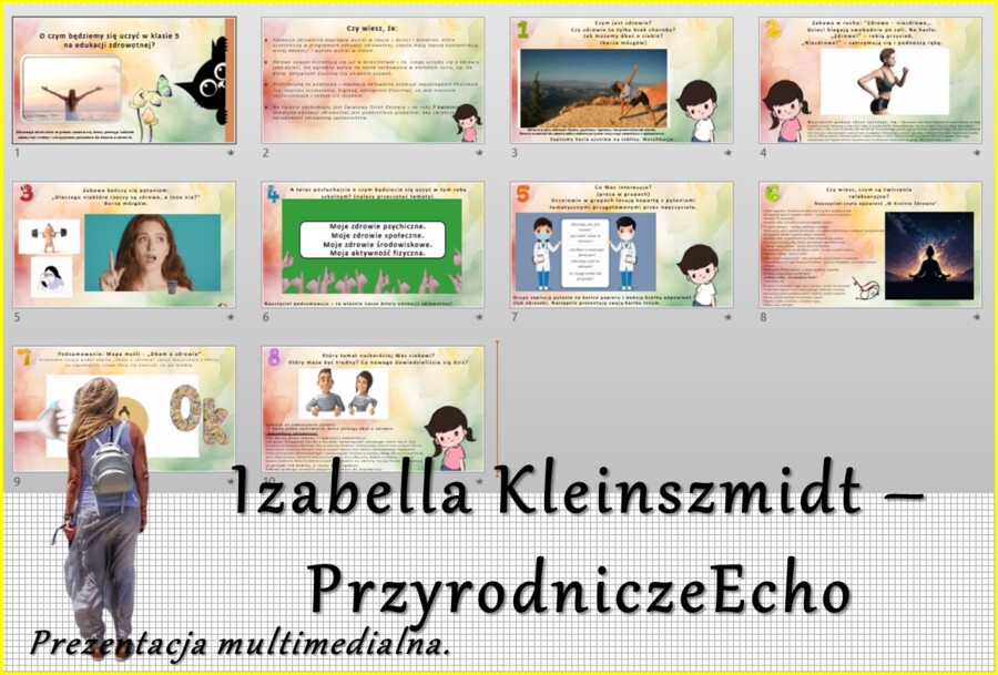 Prezentacja multimedialna w PowerPoint „O czym będziemy się uczyć na zajęciach edukacji zdrowotnej w klasie 5?”. Edukacja zdrowotna. Klasa 5. Dział „Moje zdrowie psychiczne”.