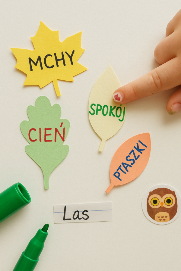 Scenariusz lekcji. Jan Twardowski "O lasach". [JĘZYK POLSKI]