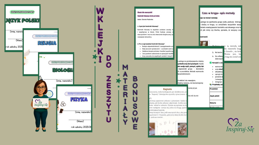 Wychowawca na start- scenariusz , karty pracy, teczka wychowawcy