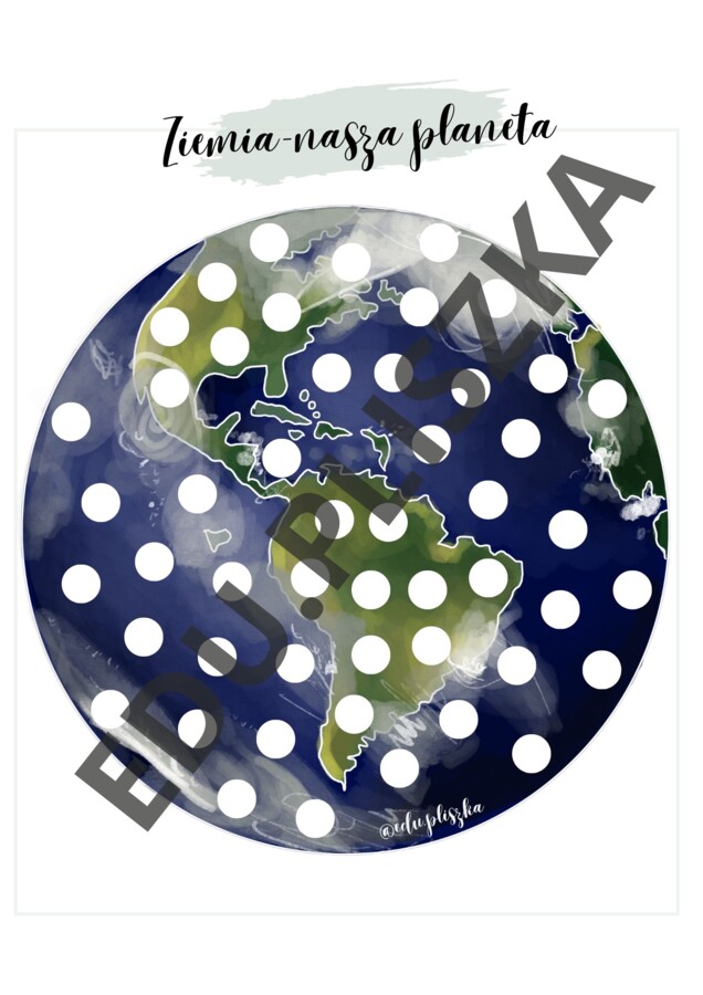 EDUpaczka: Moja Planeta - Ziemia
