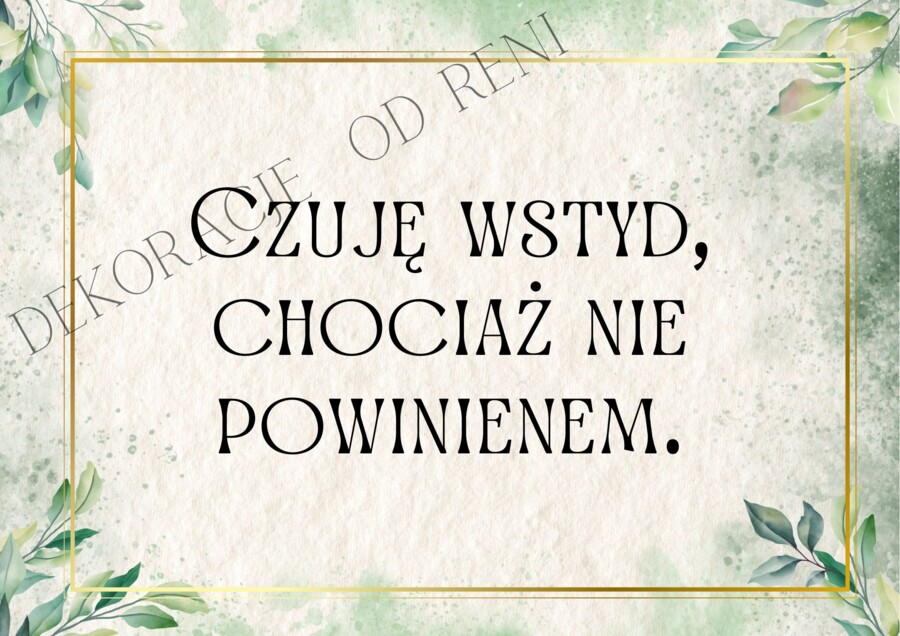 Czy wiesz jak wpływa na mnie twój hejt?