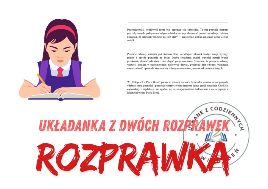 UKŁADANKA Z DWÓCH ROZPRAWEK- przykład 2