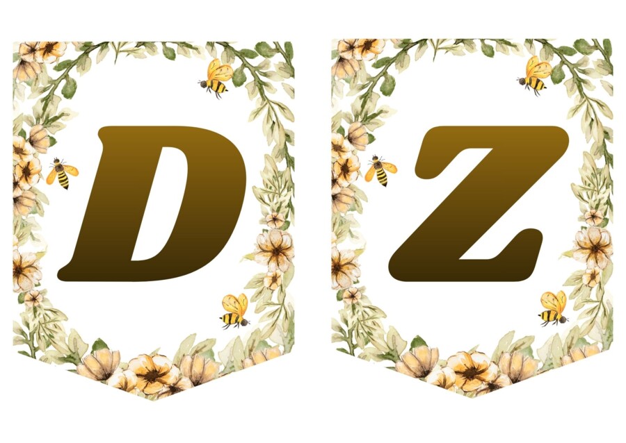 Dzień Pszczoły - napis