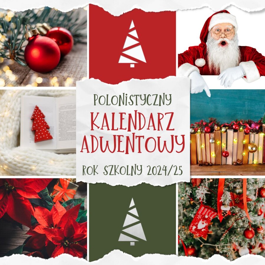 Polonistyczny kalendarz adwentowy - wersja pdf
