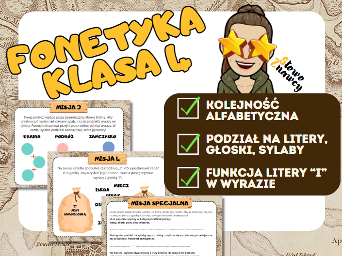 FONETYKA (KLASA IV) - ćwiczenia utrwalające
