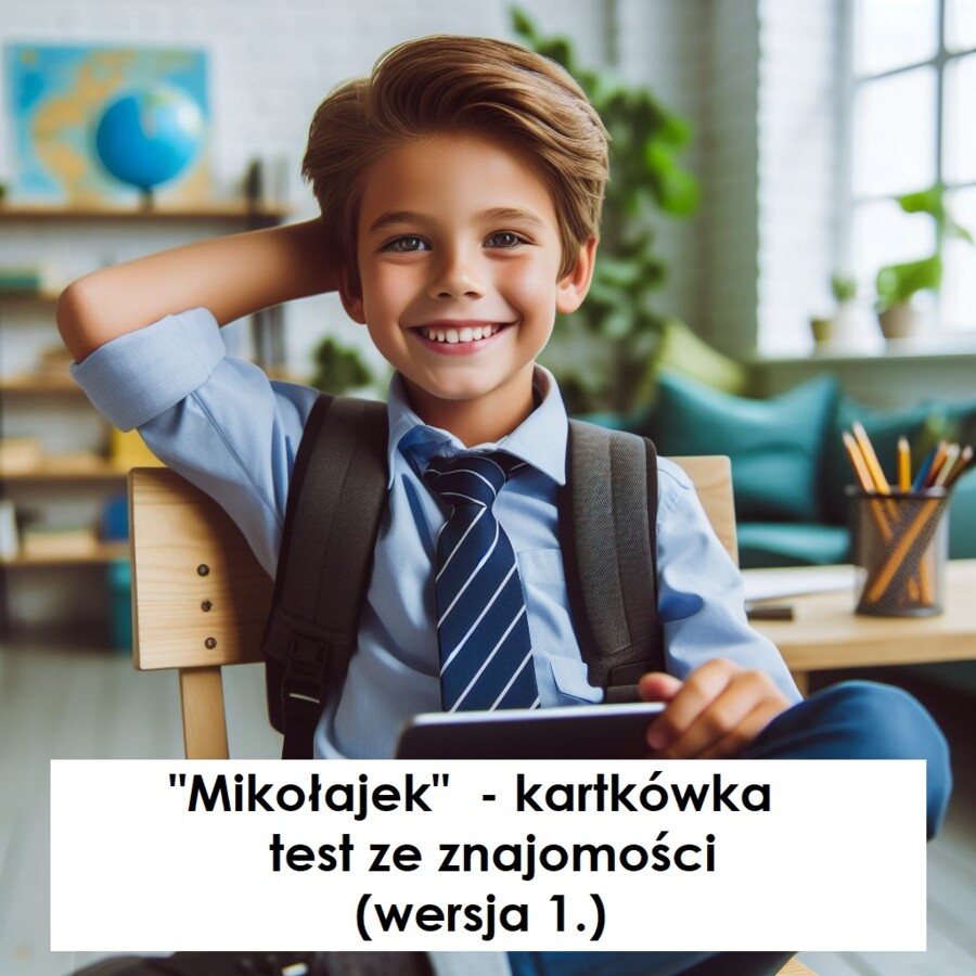 Kartkówka ze znajomości lektury MIKOŁAJEK