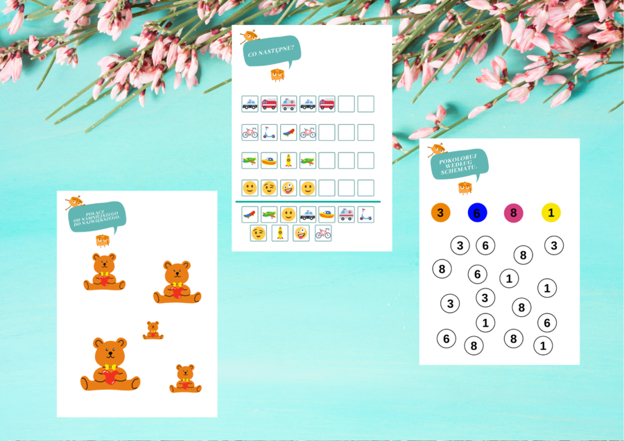 Ćwiczenia dla przedszkolaków cz. 1