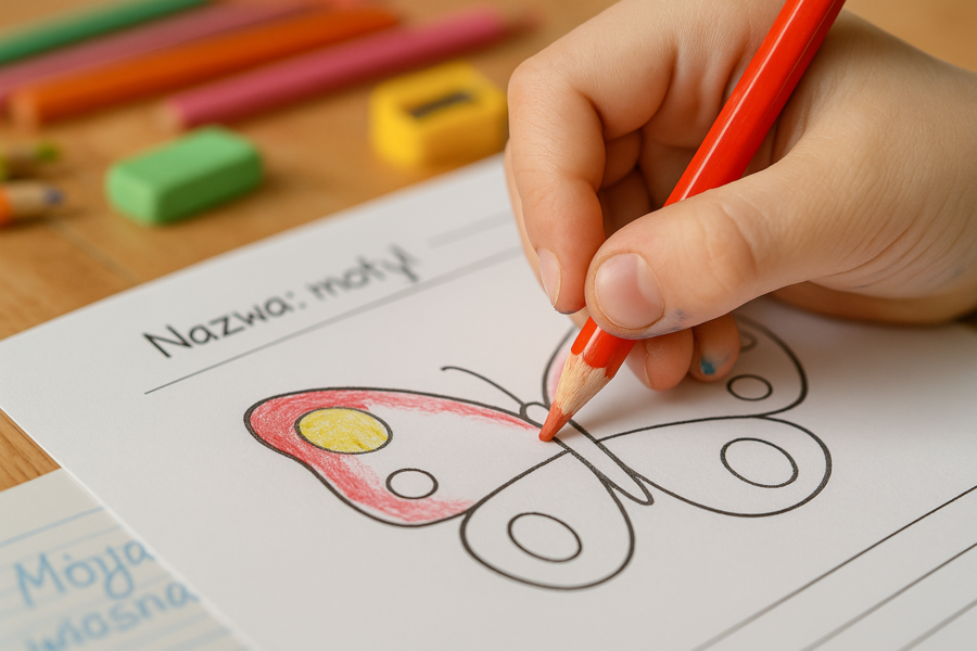 Karta pracy „Wiosenne odkrycia”