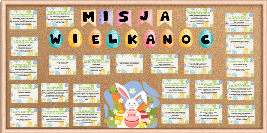 Wielkanoc - Gazetka z humorem