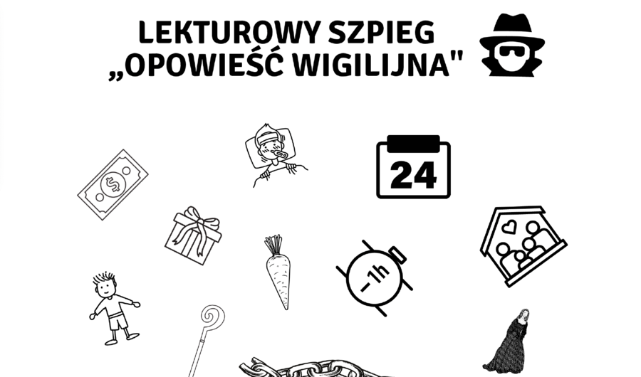 Lekturowy szpieg. Karty do lektur obowiązkowych Część 1.
