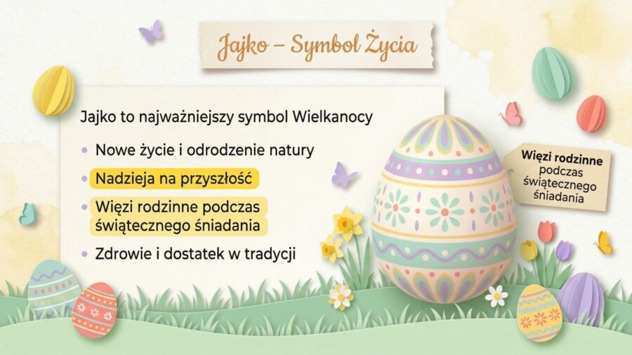 Wielkanoc - Polskie tradycje (gazetka szkolna / prezentacja, 19 plansz)