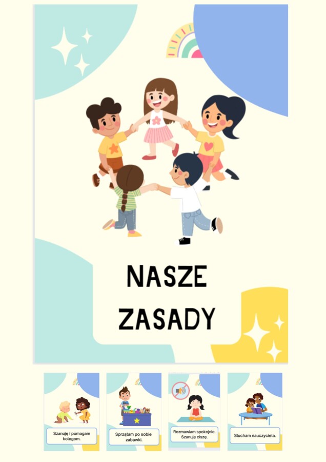 Zasady grupy przedszkolnej, Kodeks przedszkolaka