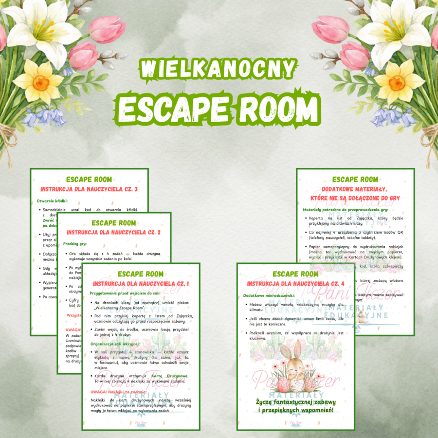 WIELKANOCNY ESCAPE ROOM