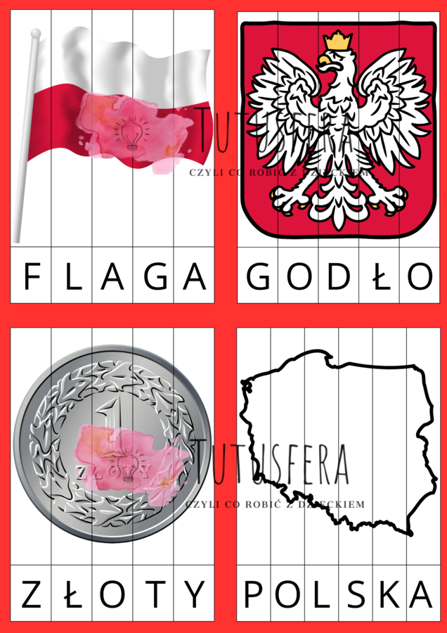 POLSKIE SYMBOLE NARODOWE - 11 LISTOPADA