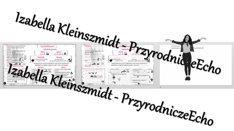 Minizestaw na temat „Czym jest ekosystem?” – sketchnotka + karta pracy w power point + gratisowy link do prezentacji multimedialnej niekomercyjnej wykonanej w genial.ly do indywidualnego pobrania i użycia do celów niekomercyjnych. Biologia 8, „Ekologia”